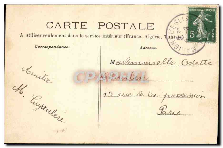 Clamecy — Les Roches de Basseville (1) — Le Morvand Pittoresque — Rückseite