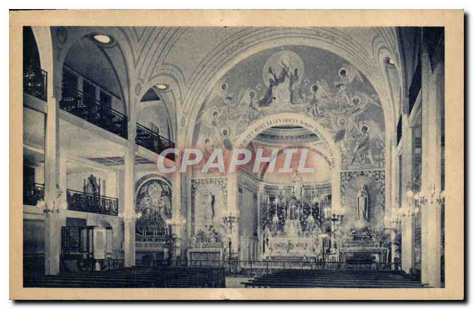 CPA Chapelle Des Filles De La Charite Le Chapelle Des Apparitions Vue de trois quarts