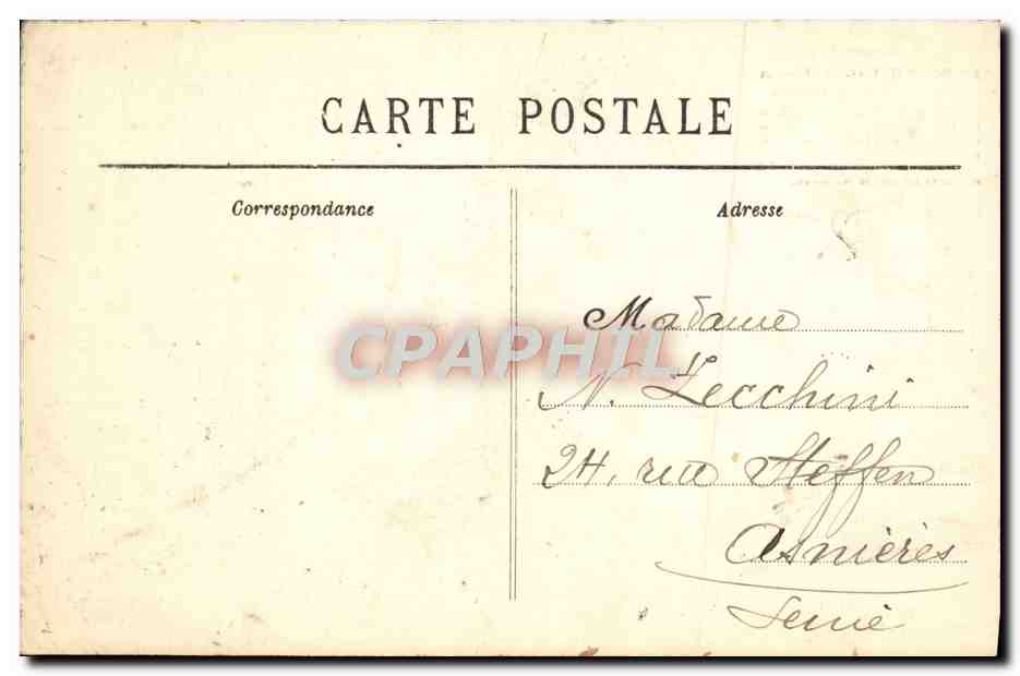 CPA Richelieu Porte Et Entree Principale Du Chateau — Rückseite