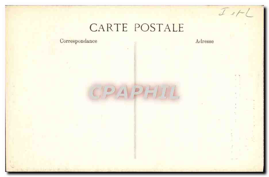 CPA Chateau d'Amboise La Chapelle Saint Hubert — Rückseite