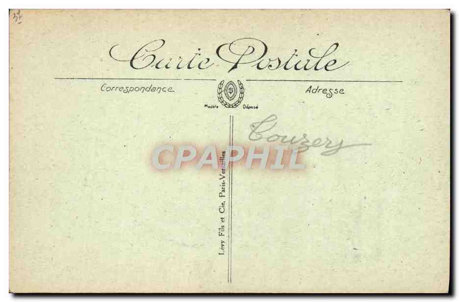 CPA Amboise L'Hotel De Ville Et Le Mail — Rückseite