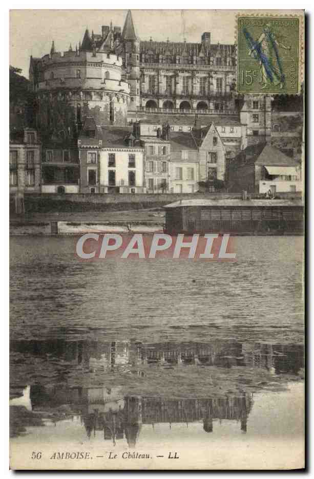 CPA Amboise Le Chateau Lavoir