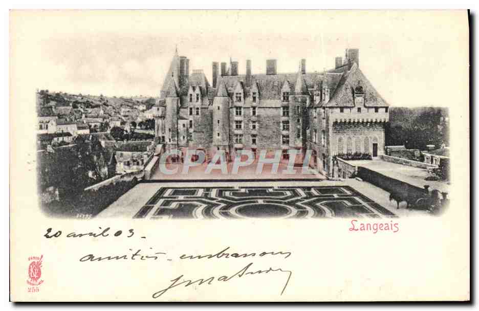 CPA Langeais Chateau