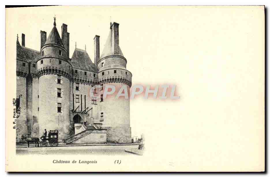 CPA Chateau De Langeais