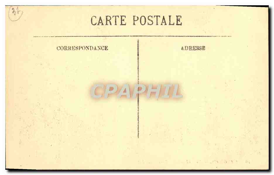 CPA Langeais Le Chateau Partie Sud Est — Rückseite