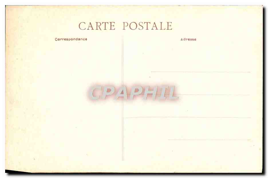CPA Chenonceaux Le Chateau La Facade Orientale — Rückseite
