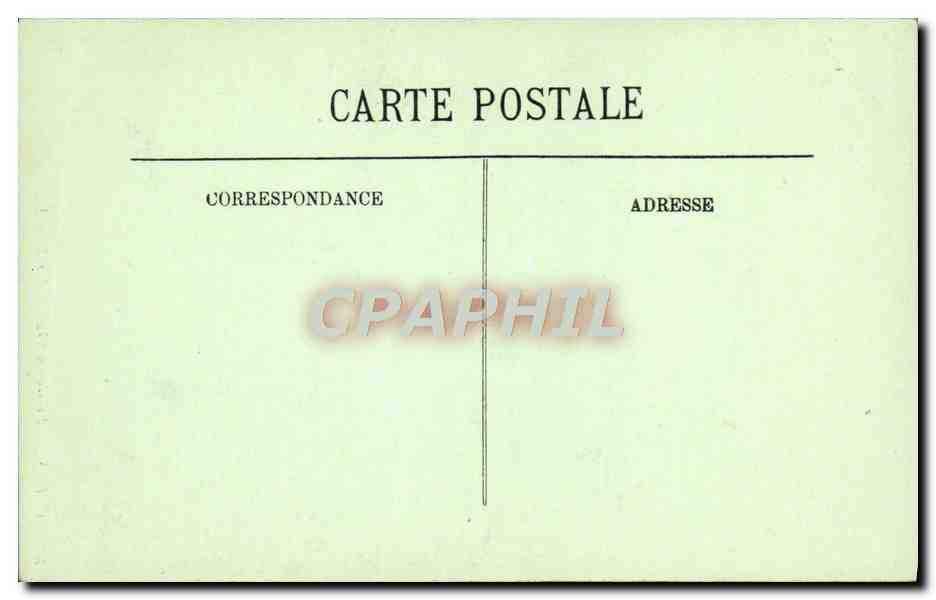 CPA Loches Entree Du Chateau Royal Chien — Rückseite