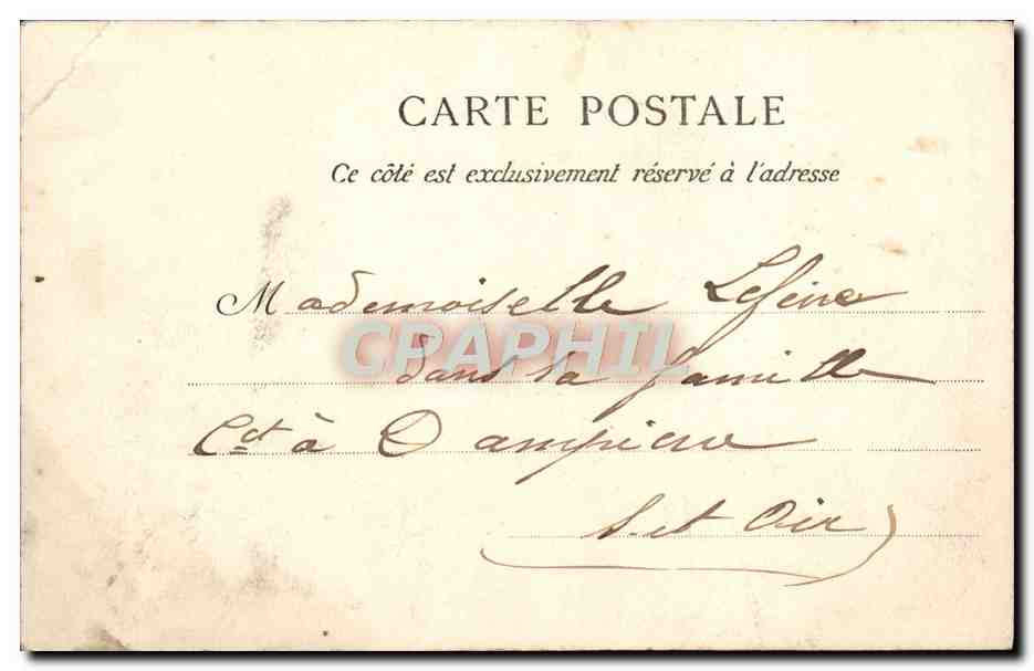 Forêt de Rambouillet — Hallali sur un toit, à Gambaiseuil — S. Duboche, Rambouillet — Verso
