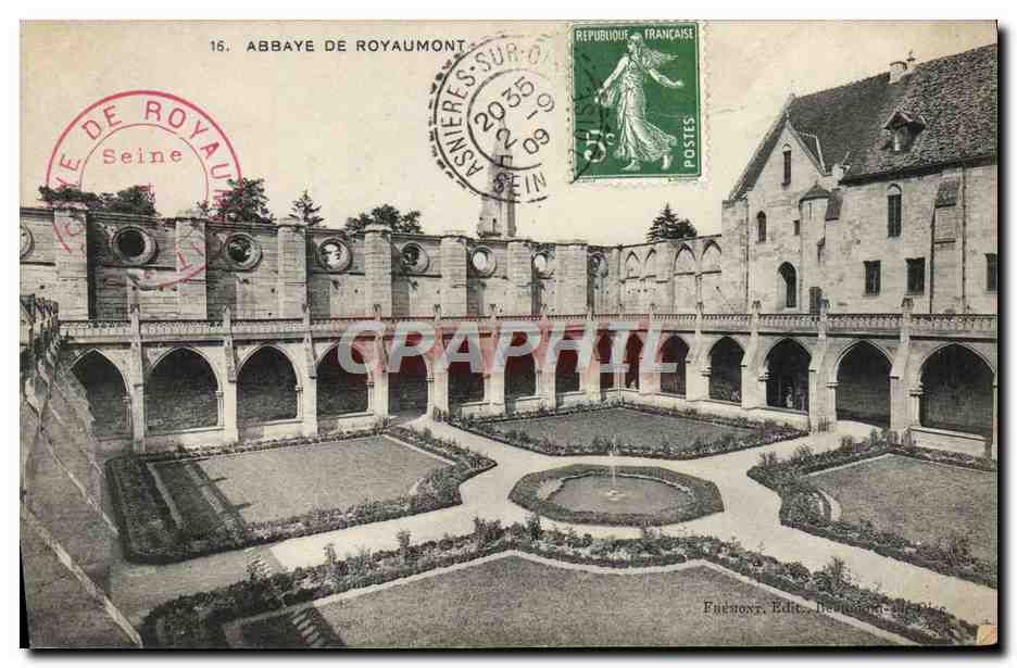 CPA Abbaye De Royaumont