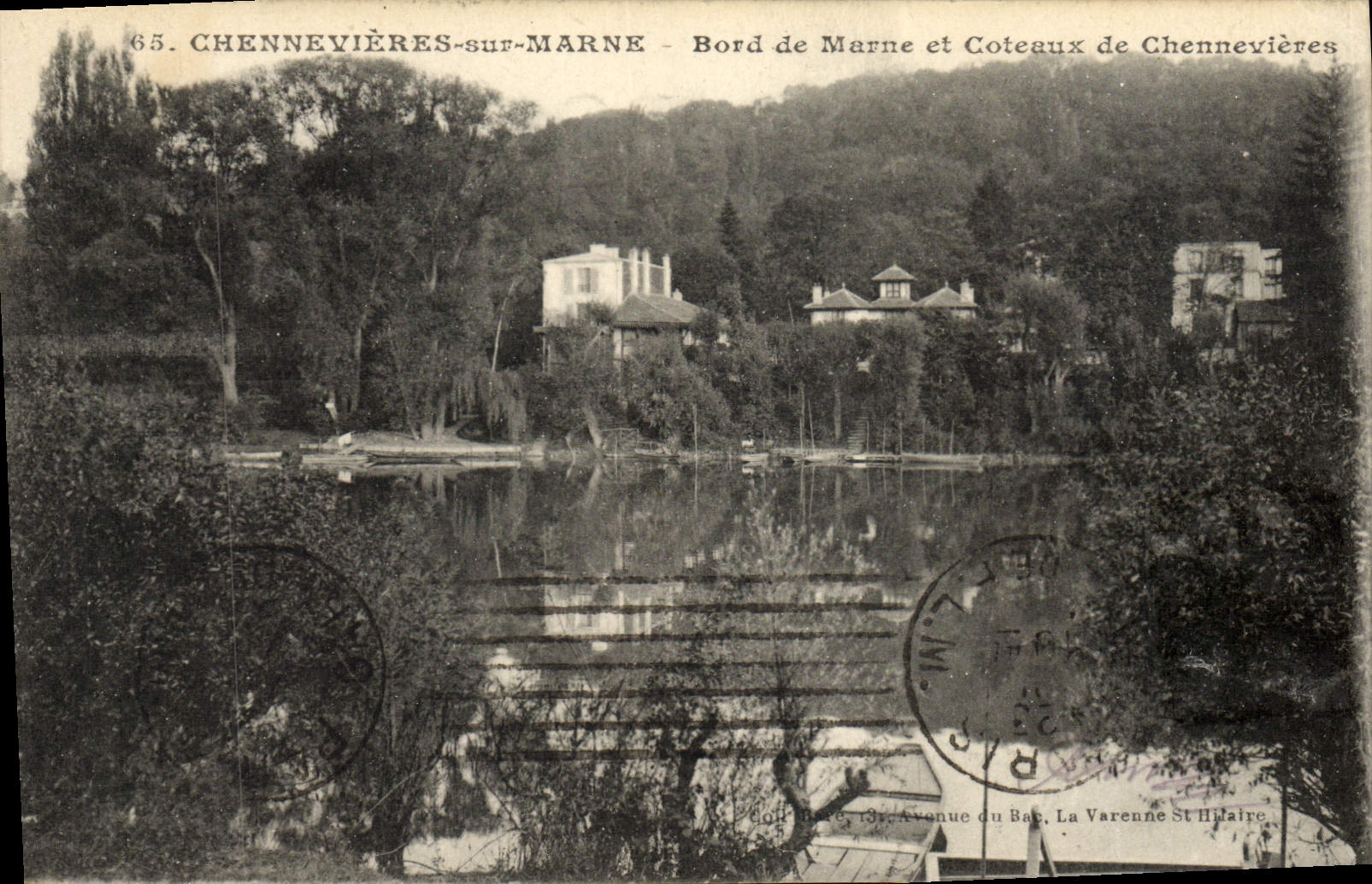 Chennevières-sur-Marne — Bord de Marne et Coteaux de Chennevières — Avenue du Bac, La Varenne St Hilaire