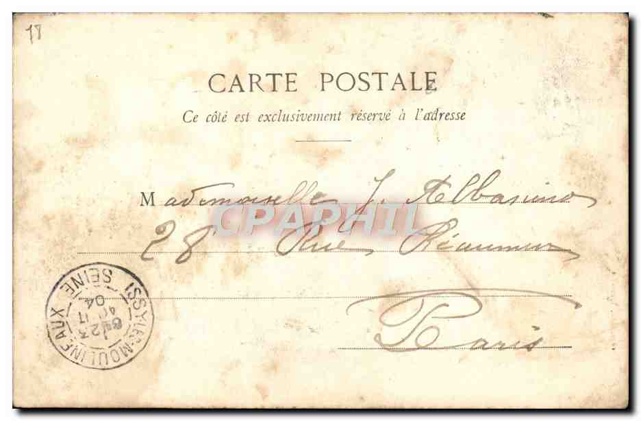 CPA Versailles Parc Du Grand Trianon Le bassin des nymphes dit la Cueillette — Verso
