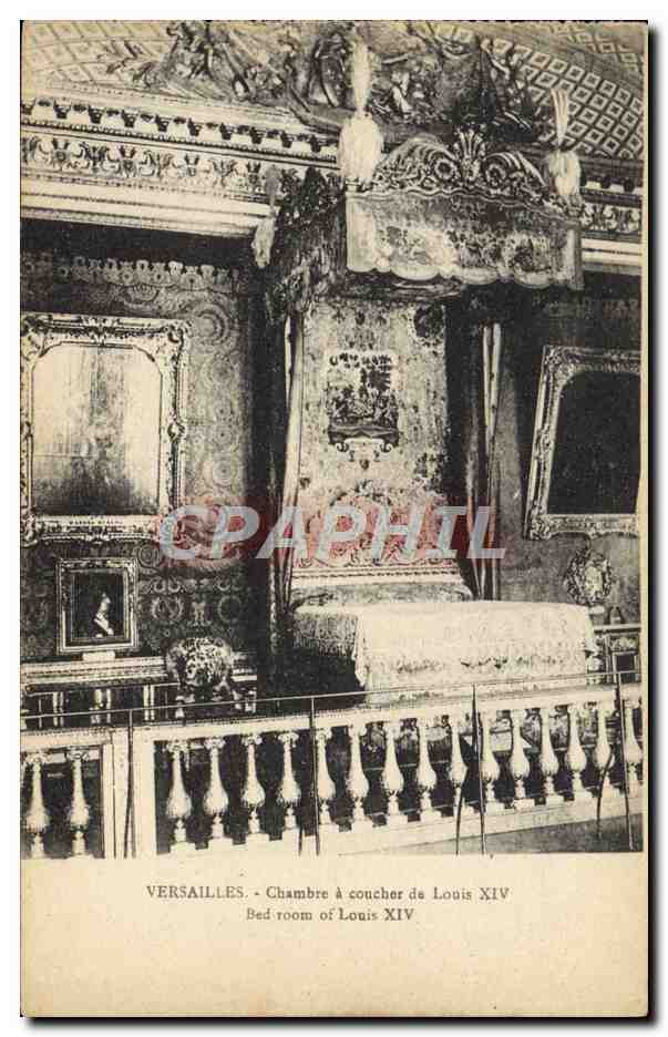 CPA Versailles Chambre A Coucher De Louis XIV