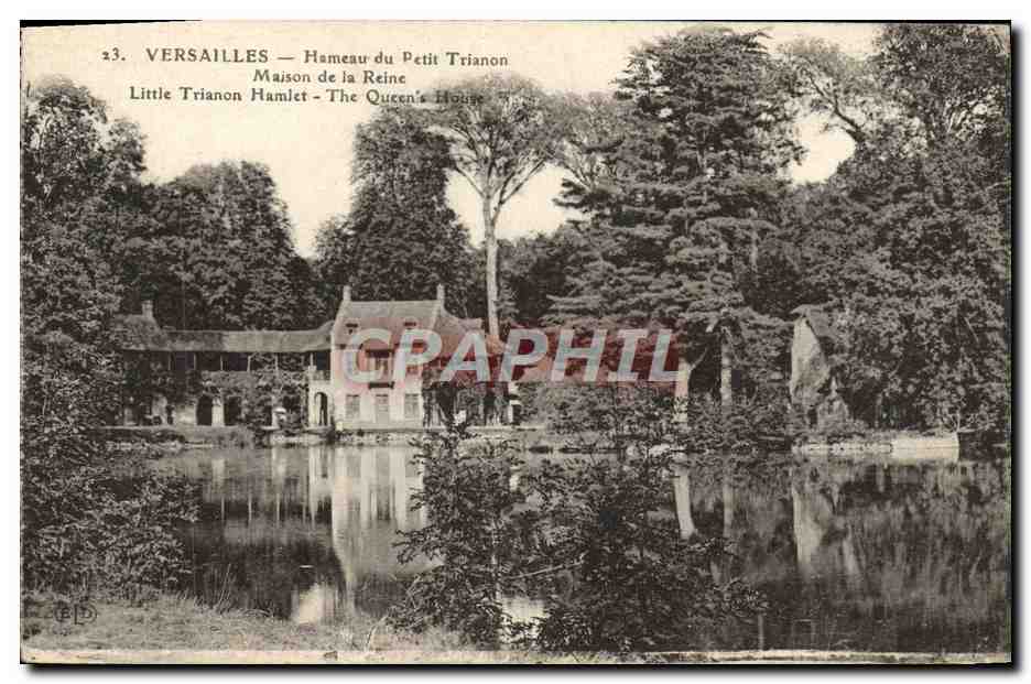 CPA Versailles Hameau Du Petit Trianon Maison De La Reine