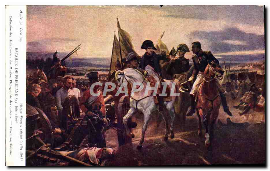 CPA Musee De Versailles Bataille de Friedland Napoleon 1er 