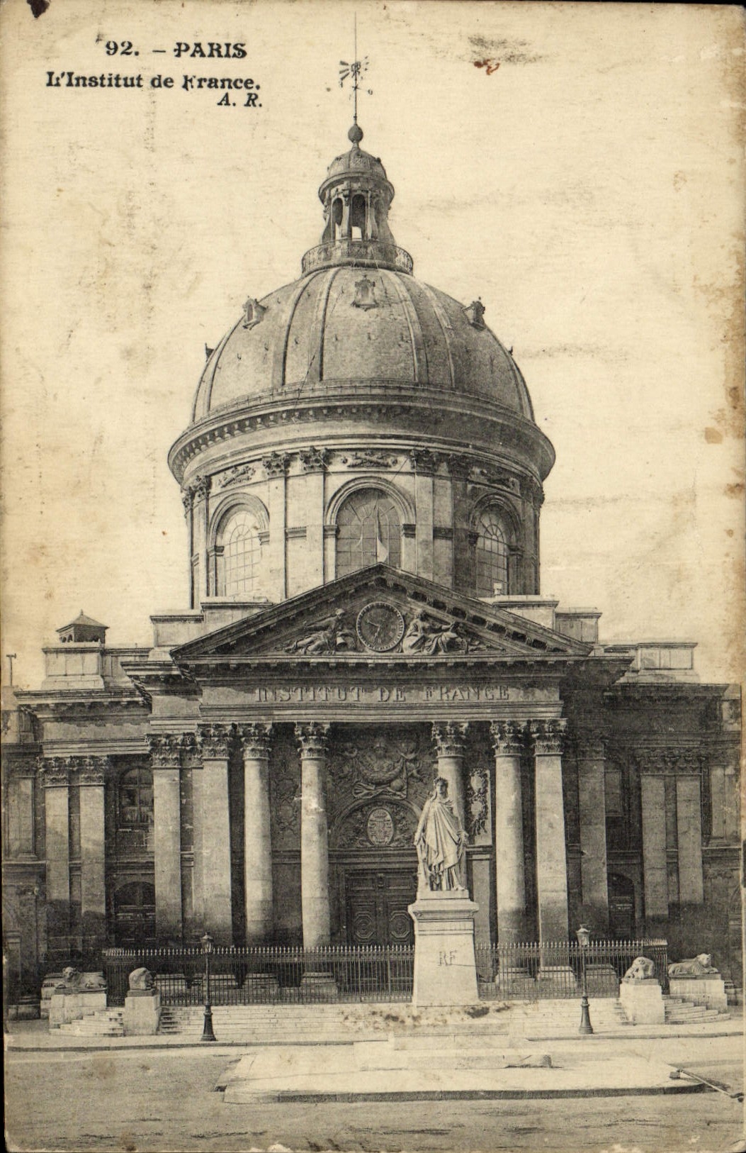 CPA Paris L'Institut De France