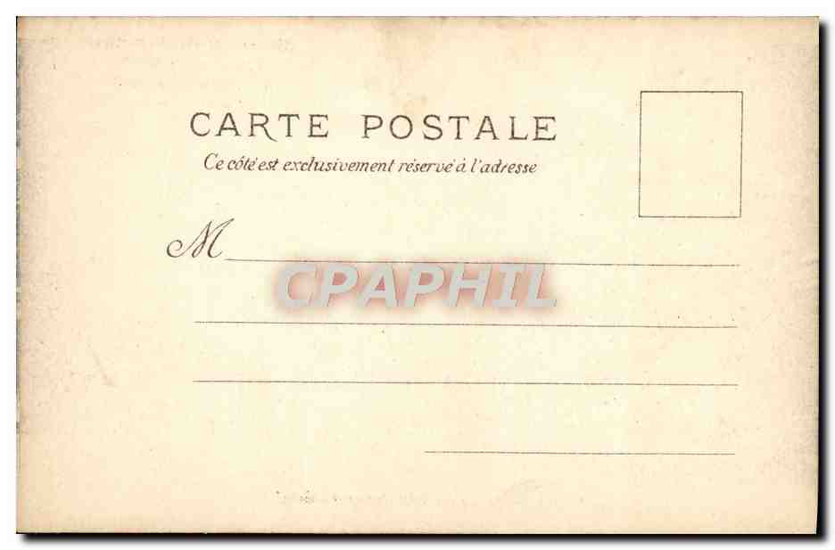 CPA Paris Eglise St Etienne Du Mont Publicite Chicoree Boulangere Paquetage Croissant Cardon Duverger Ste Olle lez Cambr — Rückseite