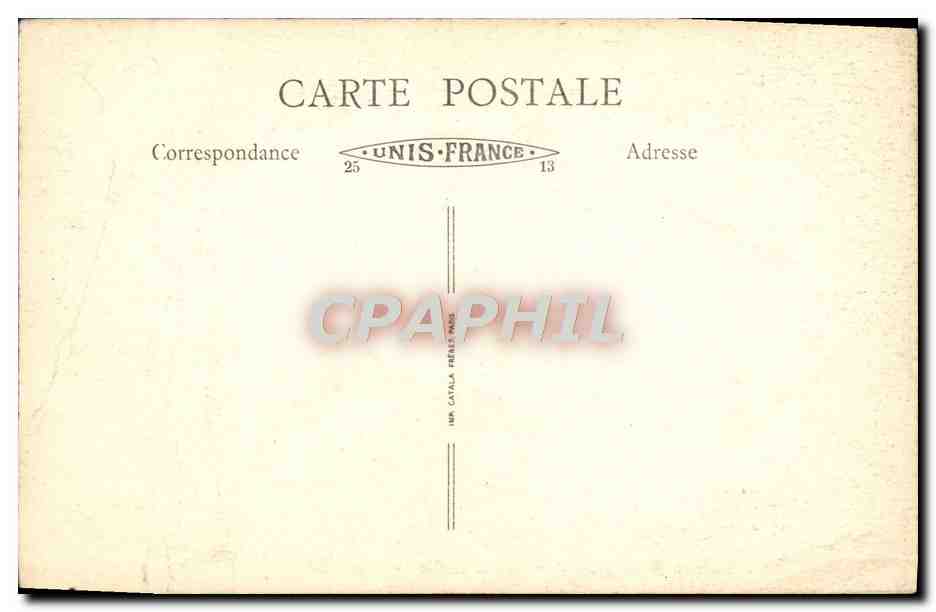 CPA Maison d'Hector Berlioz A Montmartre Etat Au Cinquantenaire De Sa Mort Paris — Rückseite