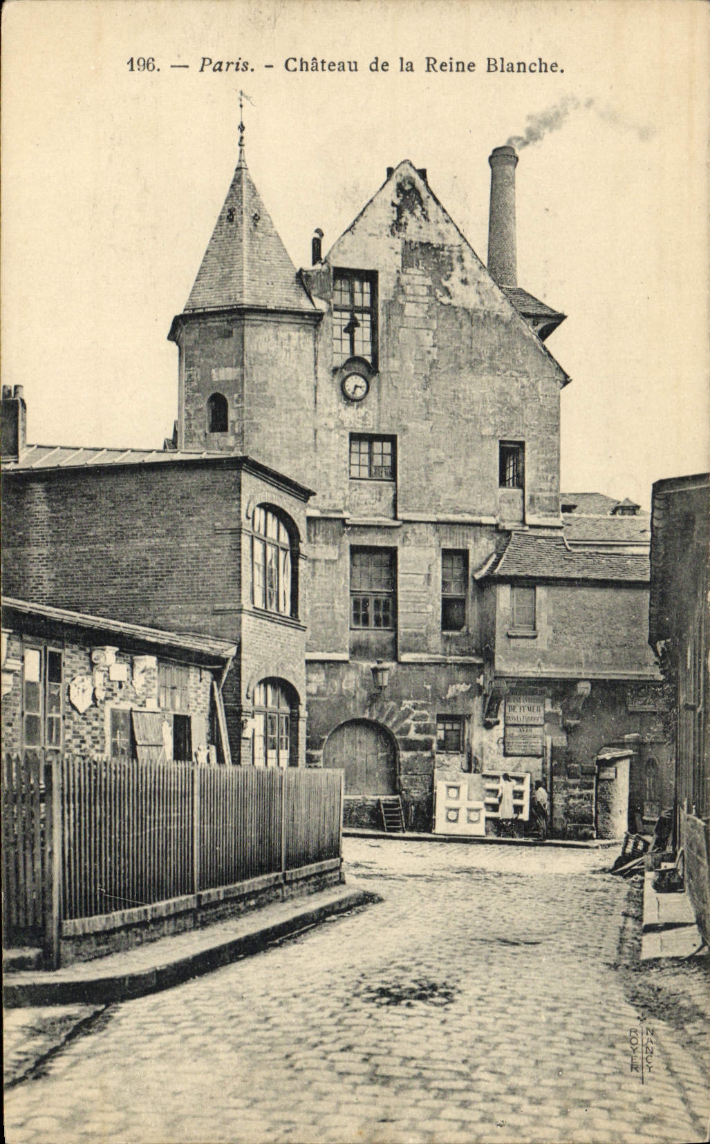 CPA Paris Chateau De La Reine Blanche