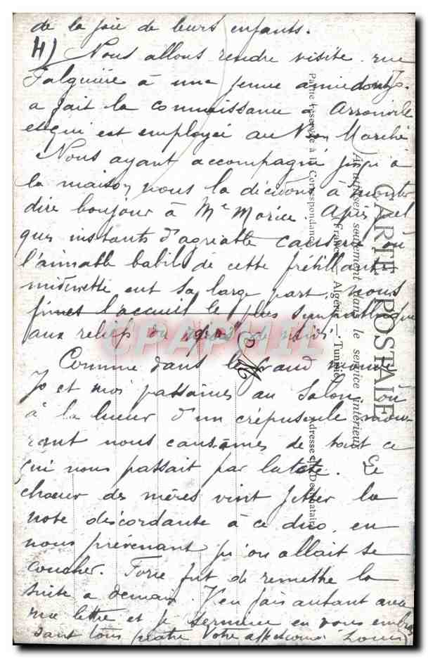 CPA Inondations De Paris Rue De Lille Sauvetage d'Une femme et d'une fillette  — Rückseite