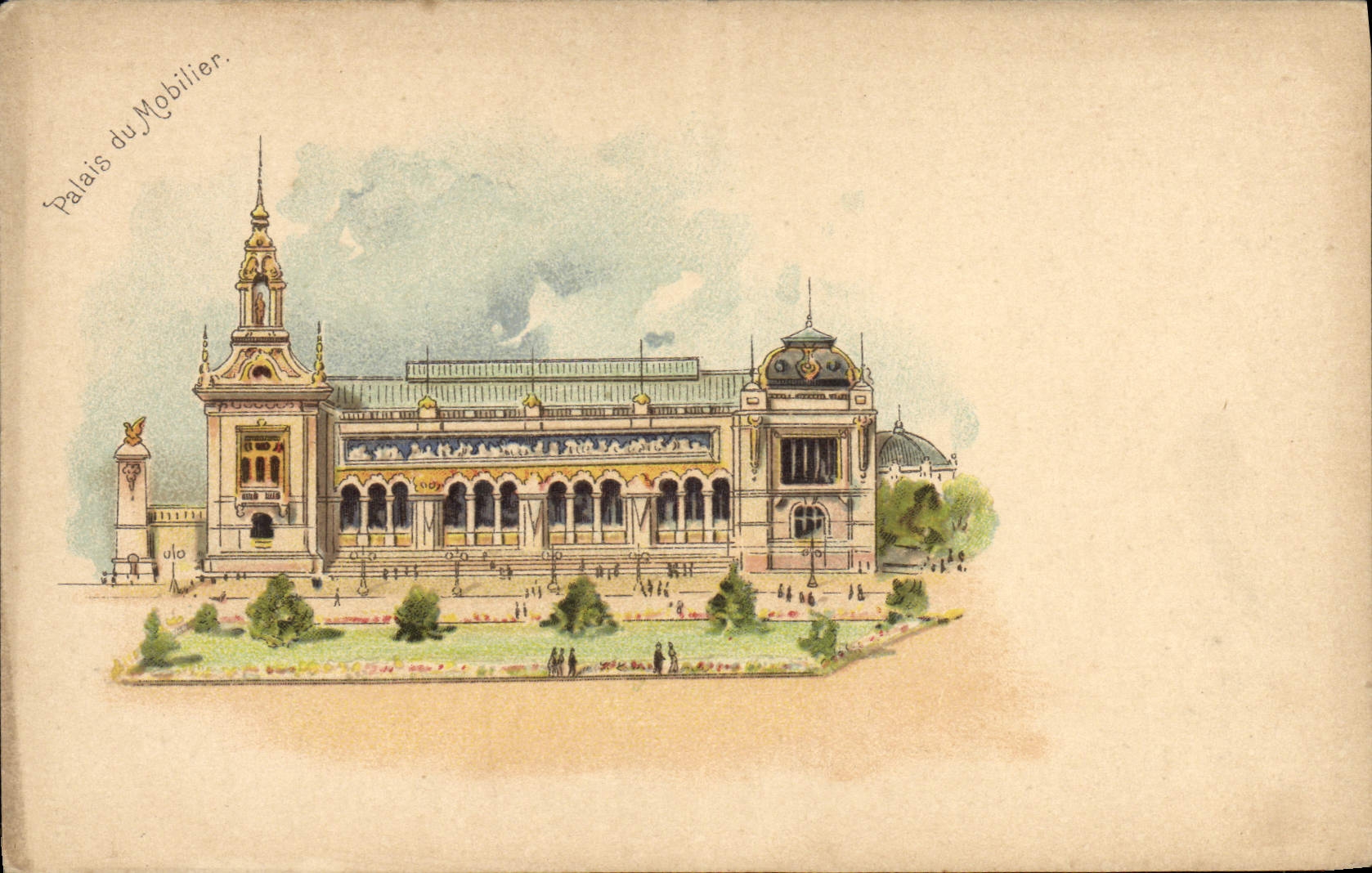 Palais du Mobilier — Exposition universelle de 1889 — Éditeur non identifié