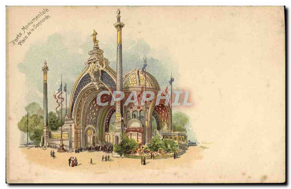 Porte Monumentale - Place de la Concorde — éditeur non identifié