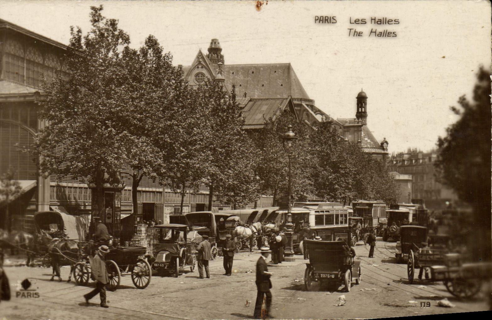 CPA Paris Les Halles