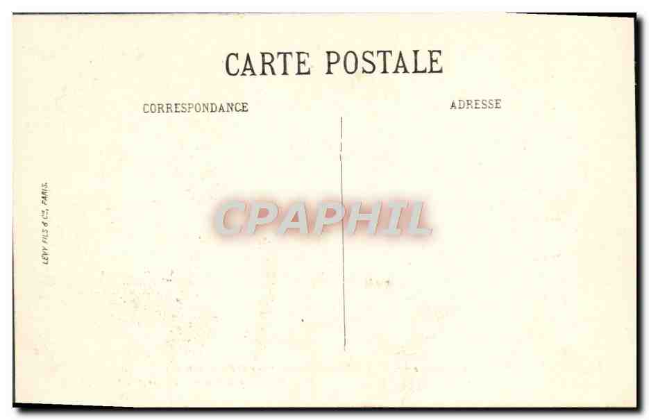 CPA Paris La Chambre Des Deputes facade donnant sur le quai d'Orsay — Verso