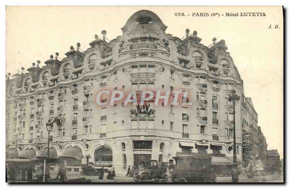 CPA Paris Hotel Lutetia