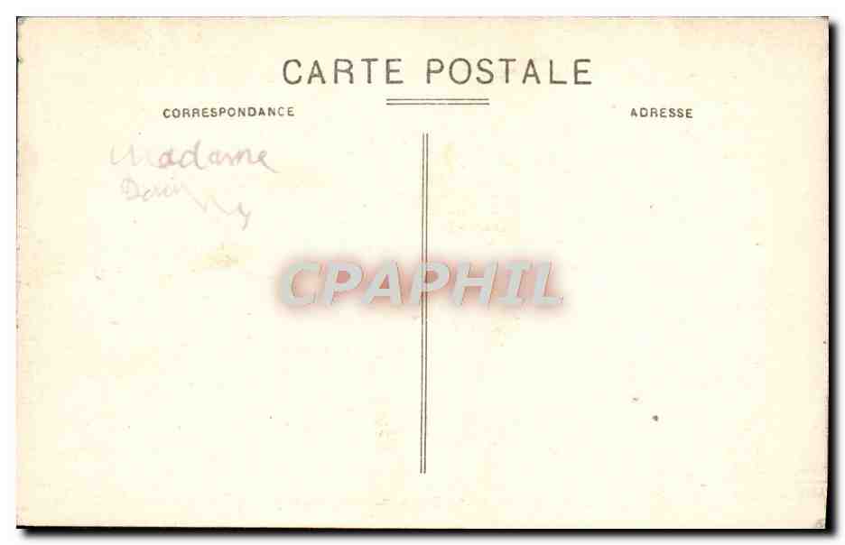 CPA Paris Ecole Jean Baptiste Say — Rückseite