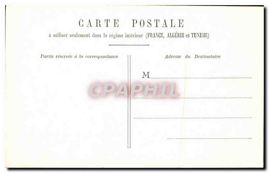CPA Paris Sortie Des Tuilleries Place De La Concorde — Verso