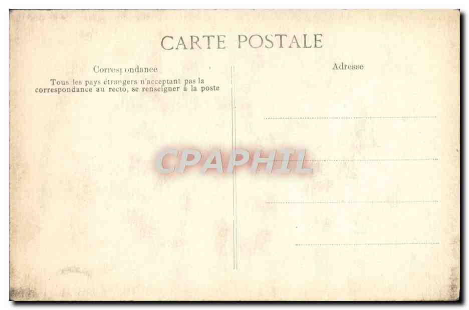 CPA Crue De La Seine Paris Rue Des Saints Peres — Rückseite