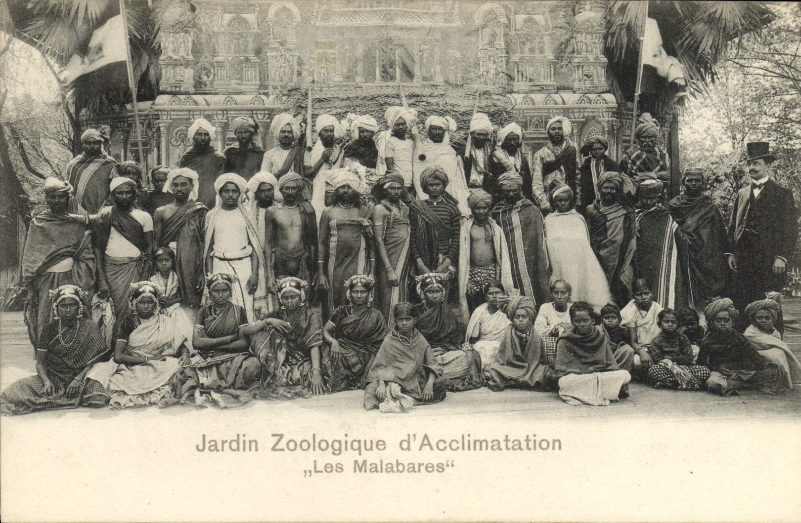 CPA Jardin Zoologique D'Acclimatation Les Malabares