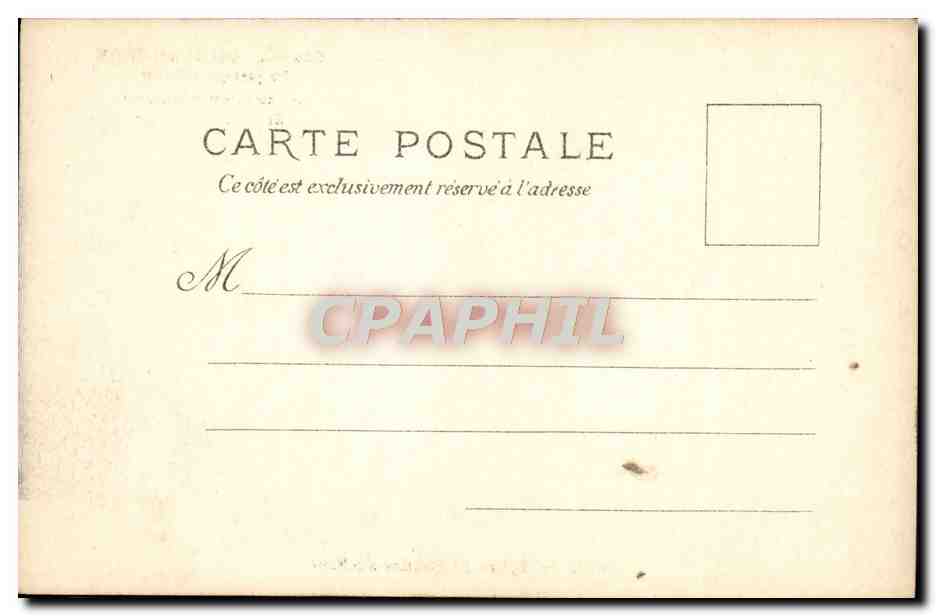 CPA Paris Eglise St Etienne Du Mont — Rückseite