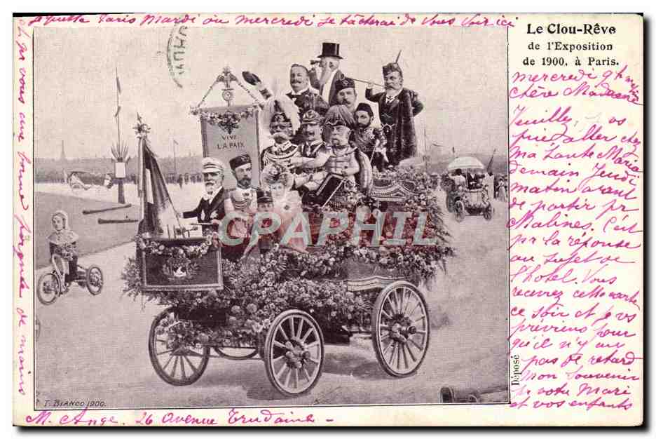 CPA La Clou Reve De l'Exposition De 1900 Paris