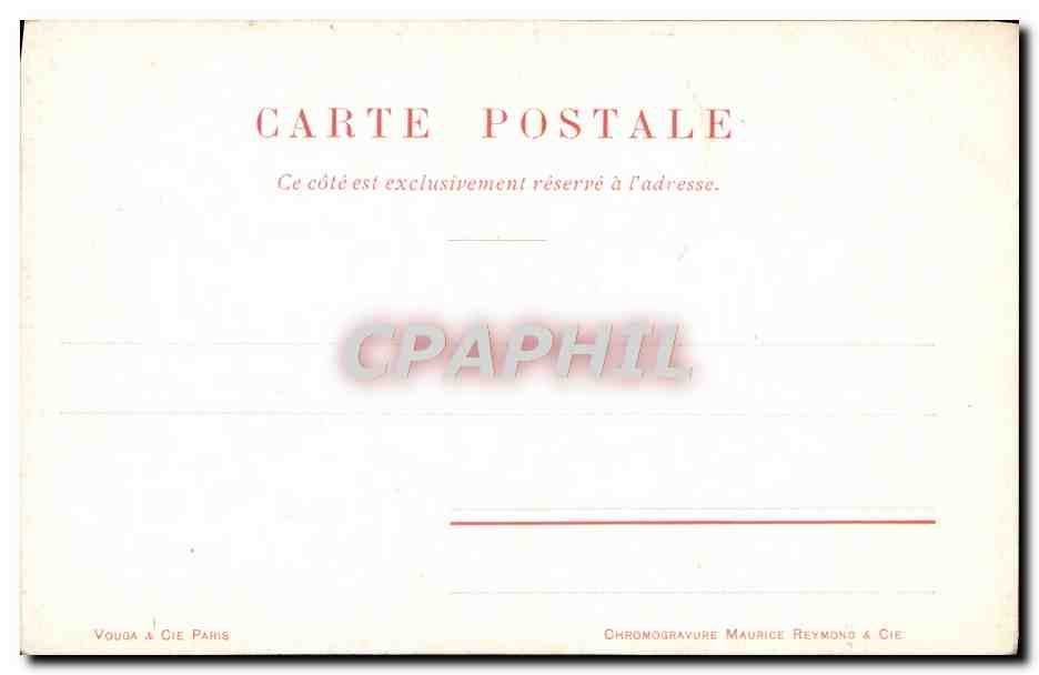 CPA Porche Du Petit Palais Paris  — Rückseite