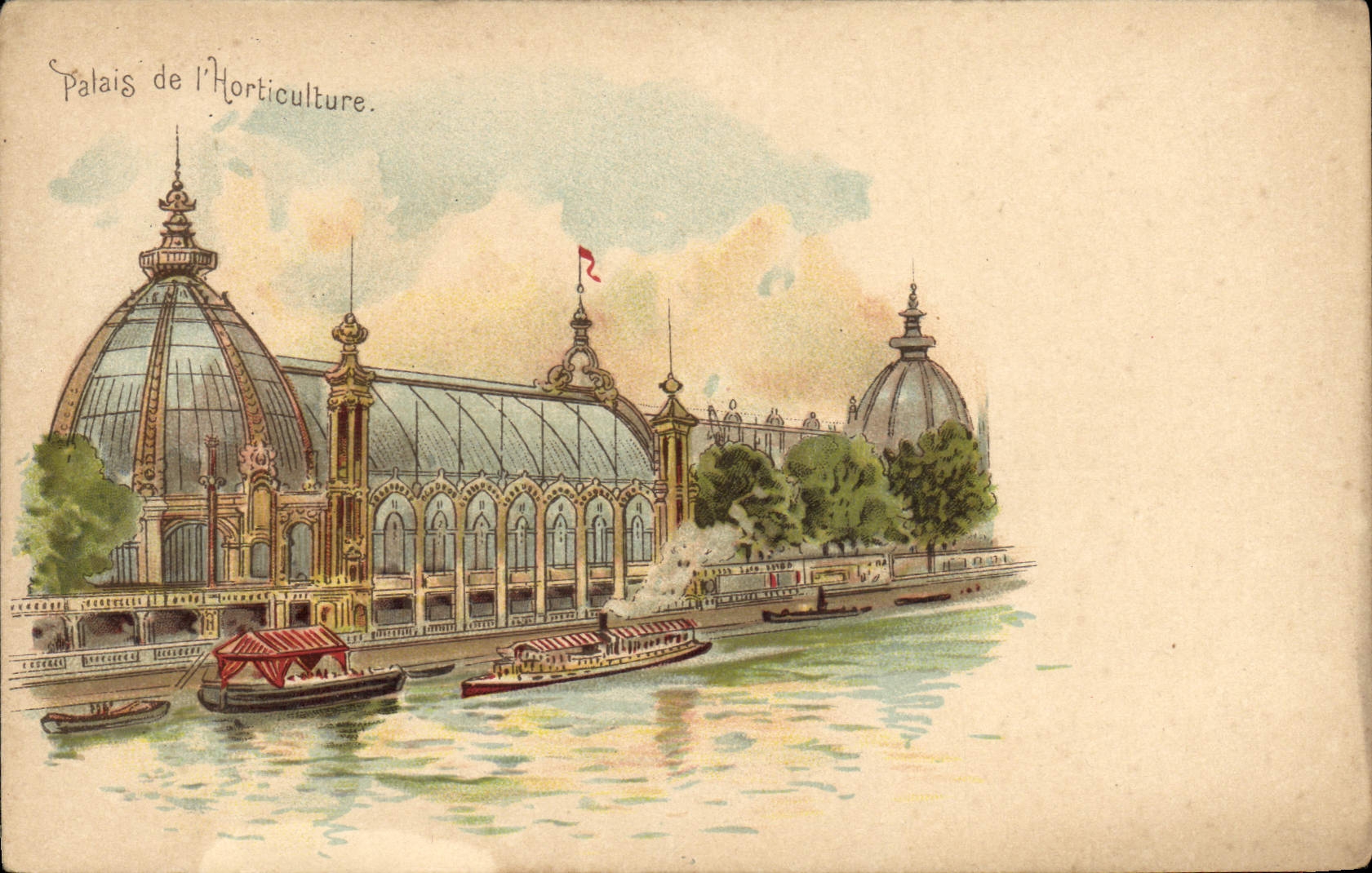 CPA Palais De l'Horticulture Paris 