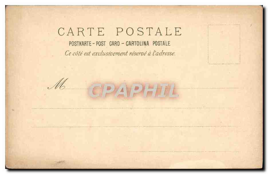 CPA Palais De l'Horticulture Paris  — Verso
