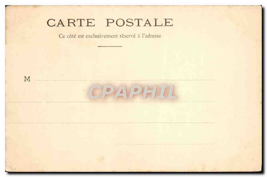 CPA Le President De La Republique Sur l'Esplanade Des Invalides Exposition universelle 1900 — Verso