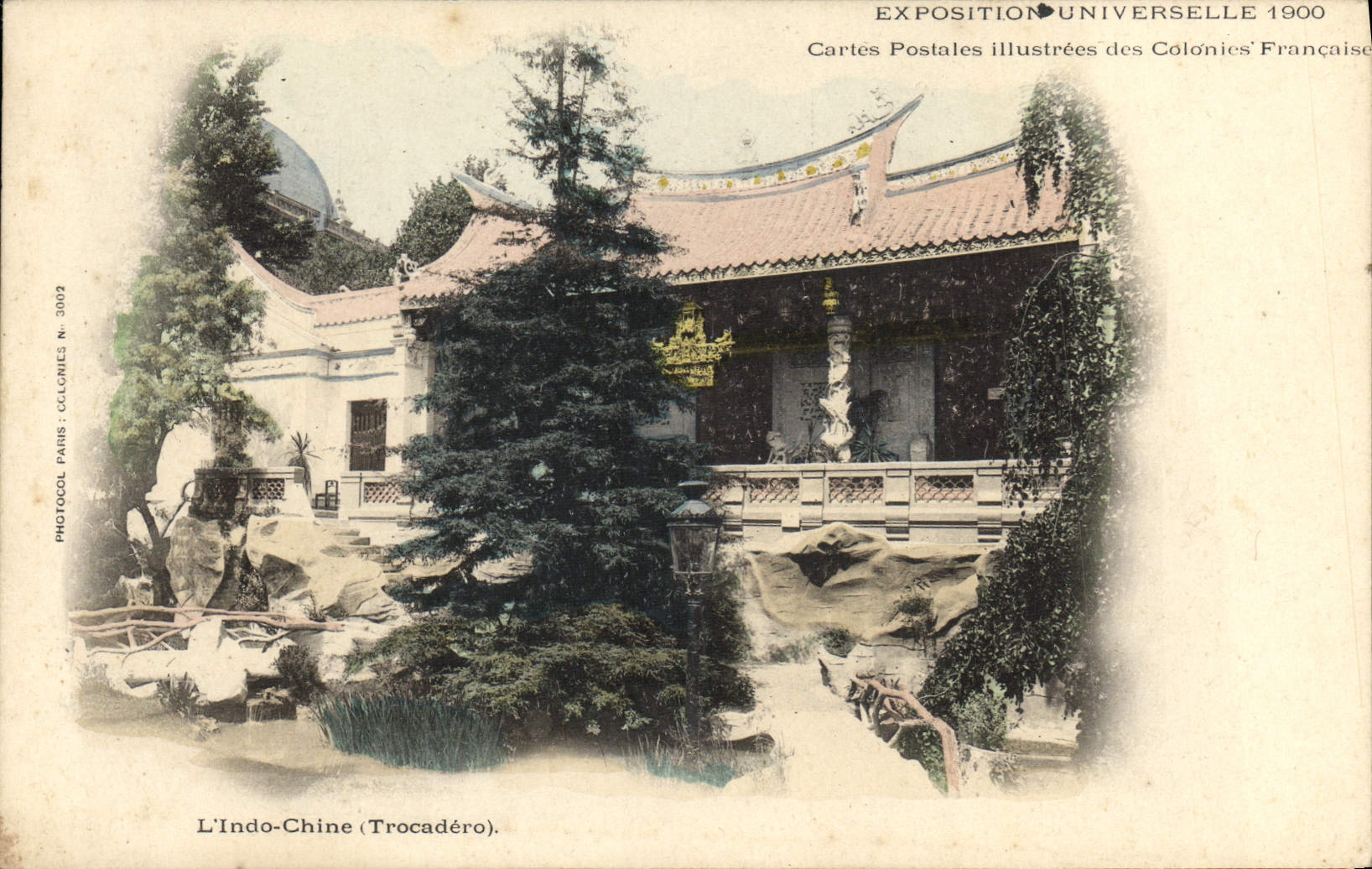 L'Indo-Chine (Trocadéro) — Exposition Universelle 1900 — Photocolor Paris, N. 3002