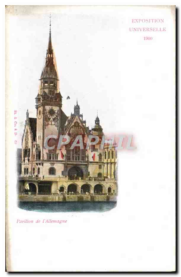 CPA Exposition Universelle 1900 Paris Pavillon de l'Allemagne 