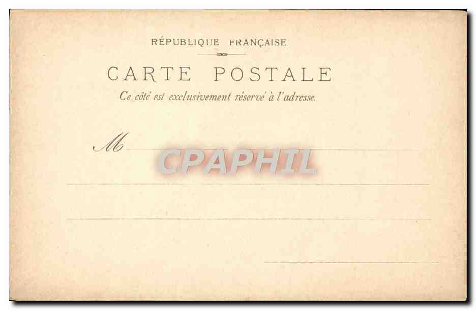CPA Exposition Universelle 1900 Paris Pavillon de l'Allemagne  — Rückseite