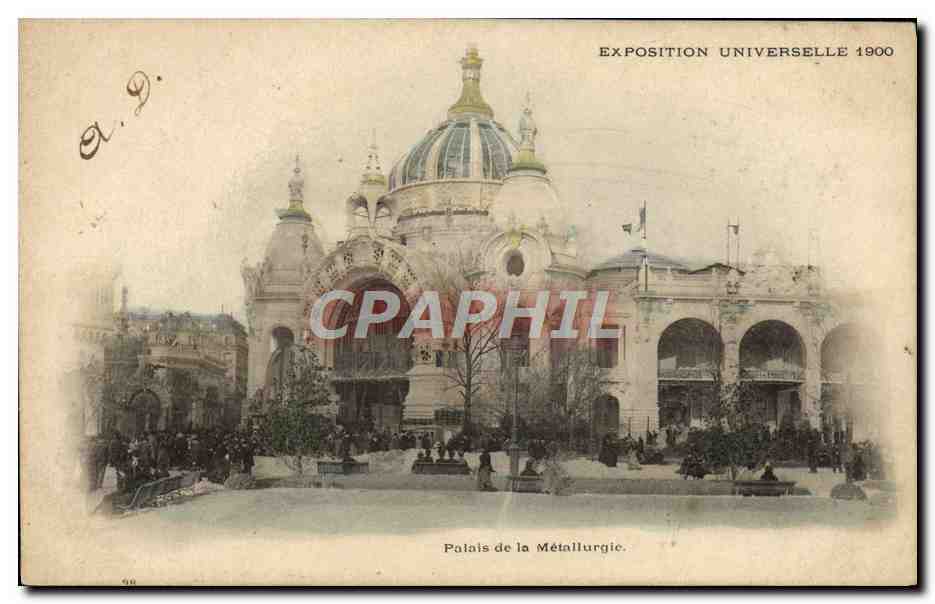 Palais de la Métallurgie — Exposition Universelle 1900 — A.G.