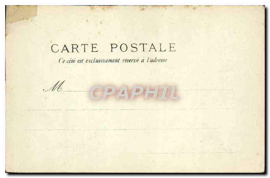 CPA Exposition Universelle Paris 1900 Fils Tissus Vetements — Rückseite