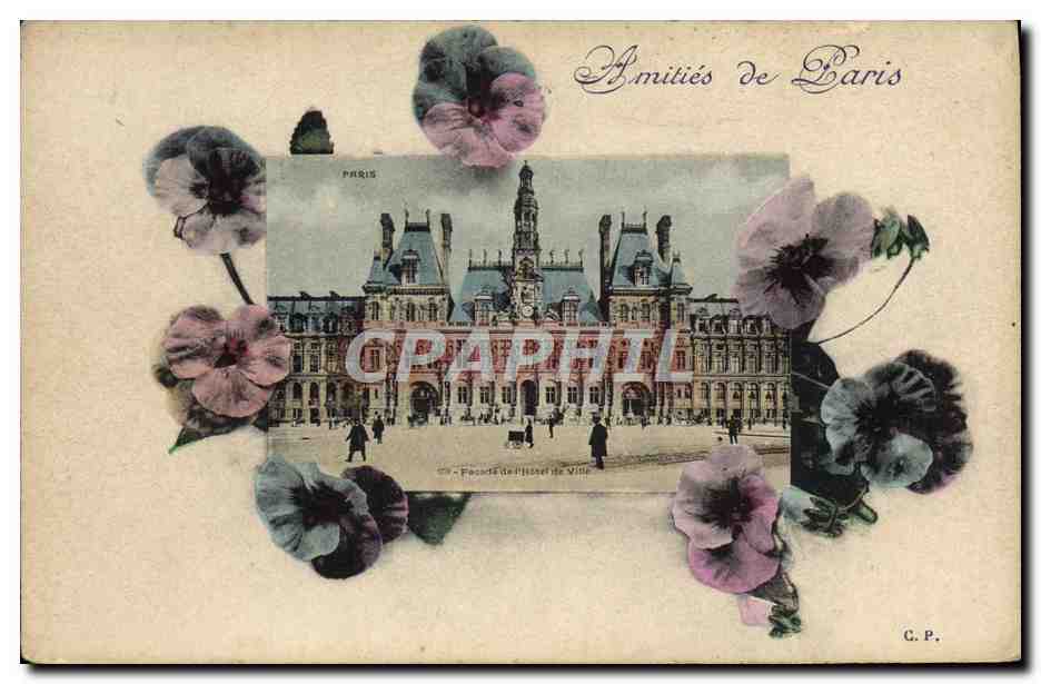CPA Amities De Paris Hotel de ville