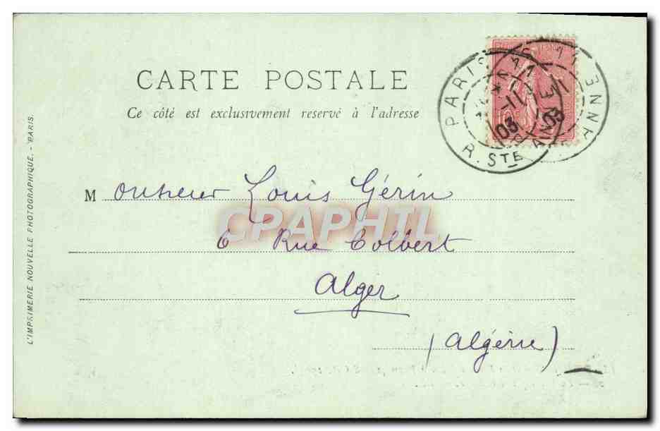 CPA Le Roi Et La Reine D'Italie A Paris 1903 — Reverso