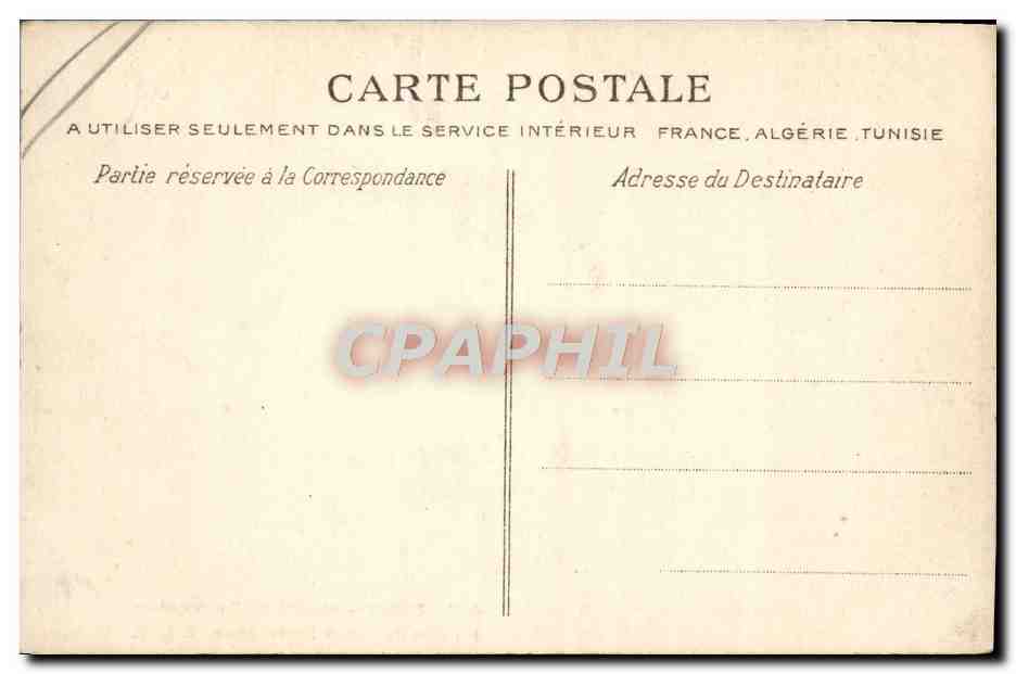 CPA Paris Maison Du Roi Dagobert Rue Du Cloitre Notre Dame — Rückseite