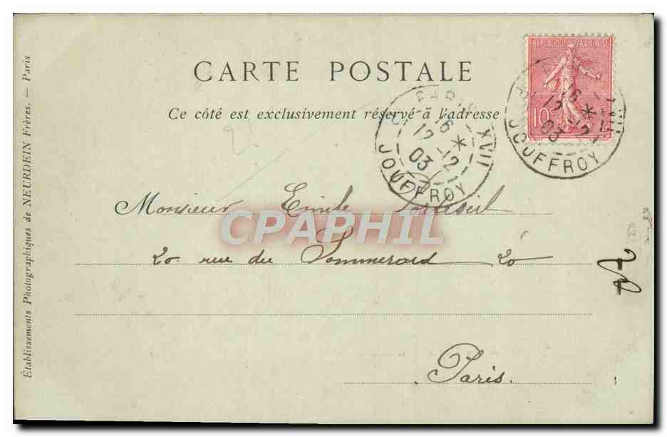 CPA Paris Cavaliers Au Bois De Boulogne Chevaux Cheval — Rückseite
