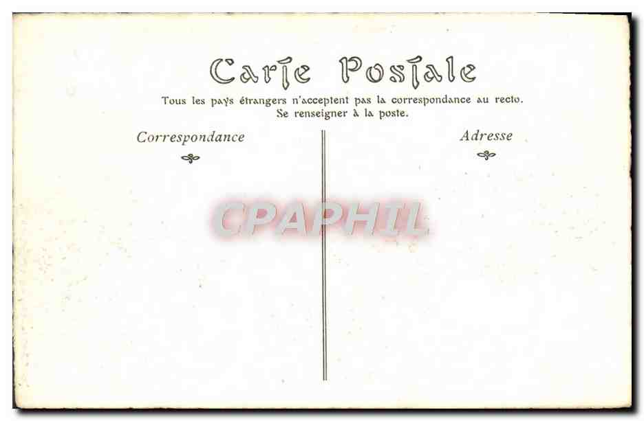 CPA Ancien Paris La Place De La Concorde A l'Avenment De l'Empire 1804 — Verso
