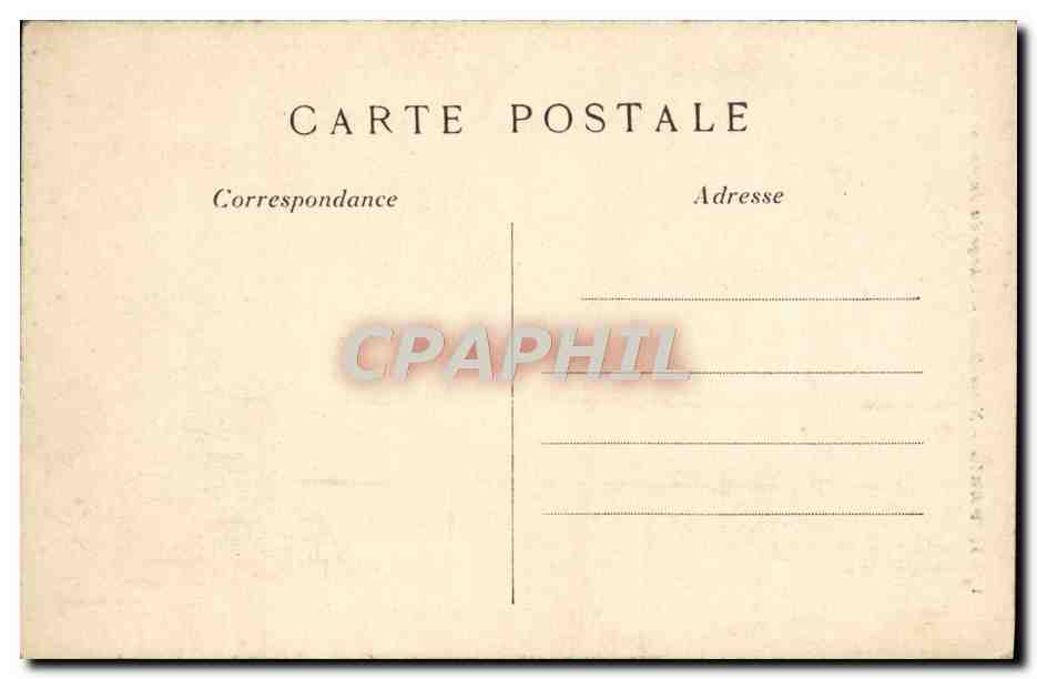 CPA Paris Notre Dame L'Ange du Jugement Dernier — Verso