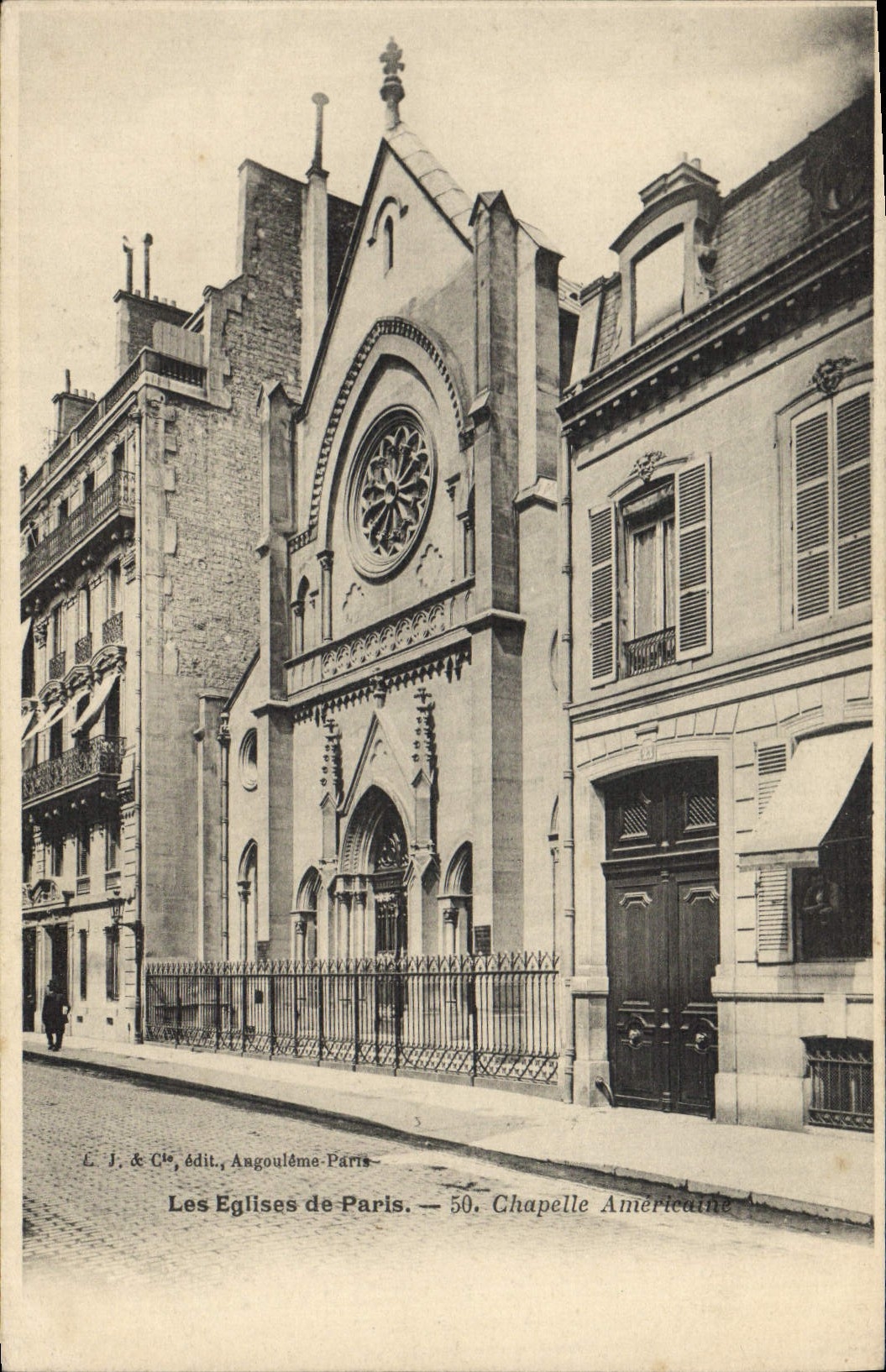 CPA Les Eglises De Paris Chapelle Americaine